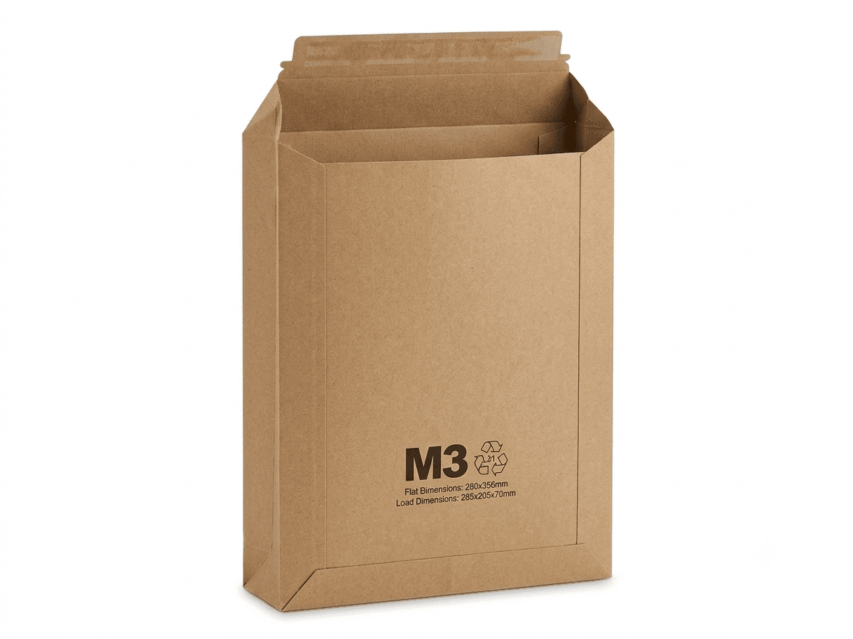 280 x 356mm M3 Book Extendable Envelope Mailers (M3)